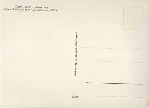 Garmisch-Partenkirchen - Kramer-Plateau-Weg
