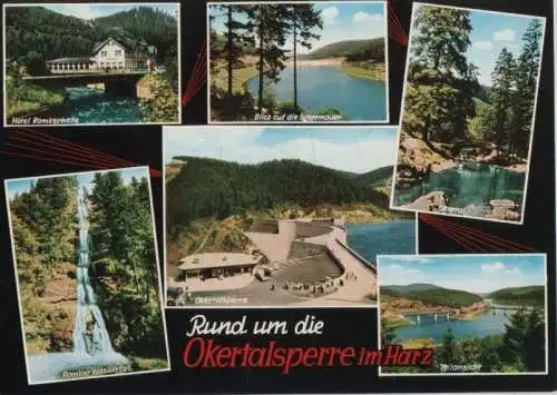 Okertalsperre - u.a. Romker Wasserfall - 1974