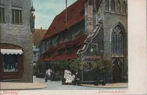 Nürnberg - Bratwurstglöcklein - ca. 1915