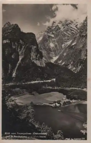 Königssee - Blick vom Feuerpalven - 1935