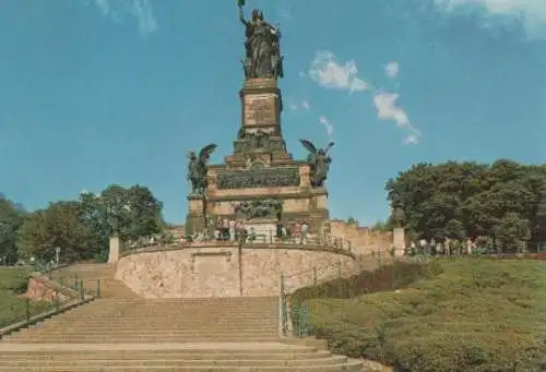 Rüdesheim - Niederwald-Denkmal - ca. 1975