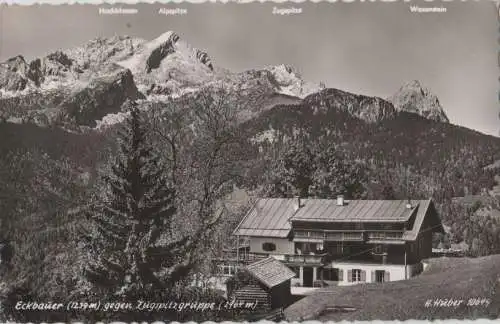 Zugspitze - über Eckbauer - 1953