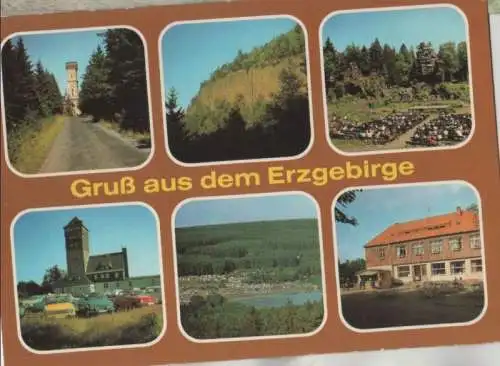 Erzgebirge - u.a. Scheibenberg, Berghaus - 1981