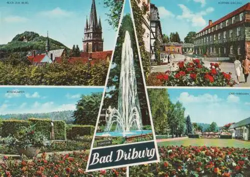 Bad Driburg - u.a. Cafe-Terrassen - ca. 1980