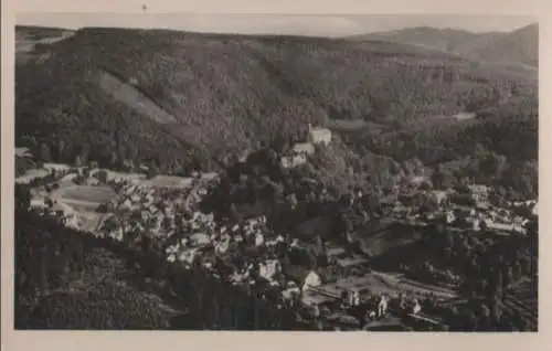 Schwarzburg - Blick vom Trippstein - 1958