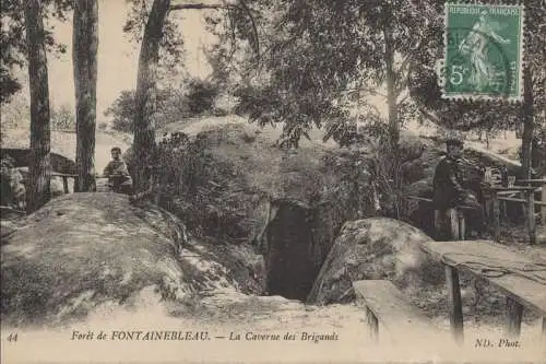 Frankreich - Fontainebleau - Frankreich - Caverne des Brigands