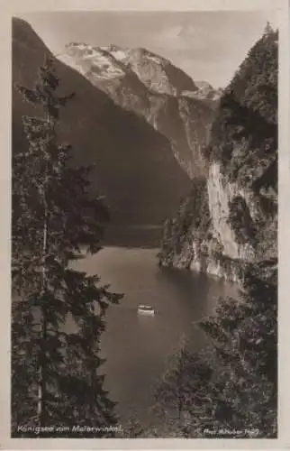 Königssee - vom Malerwinkel - 1934