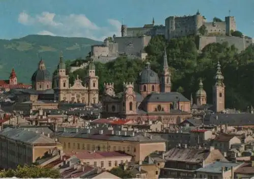 Österreich - Österreich - Salzburg - Altstadt mit Hohensalzburg - 1963