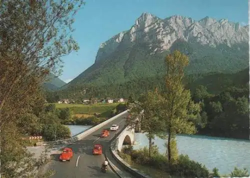 Saalachbrücke Alpenstraße, bei Bad Reichenhall - 1974