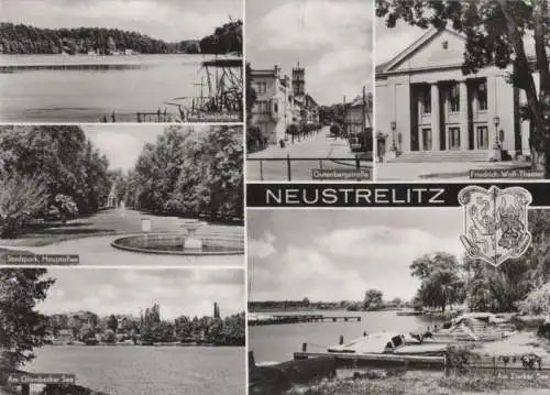 Neustrelitz - u.a. Friedrich-Wolf-Theater - 1977