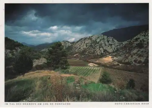 Frankreich - Provence - Frankreich - Am Col de Fontaube