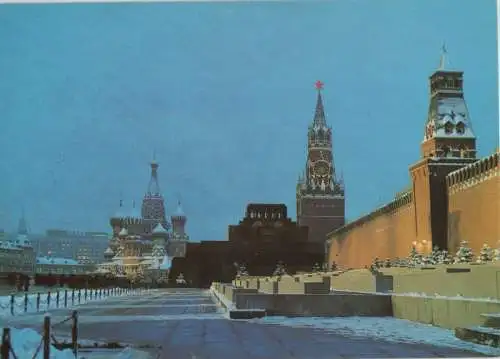 Russland - Moskau - Russland - Roter Platz im Winter