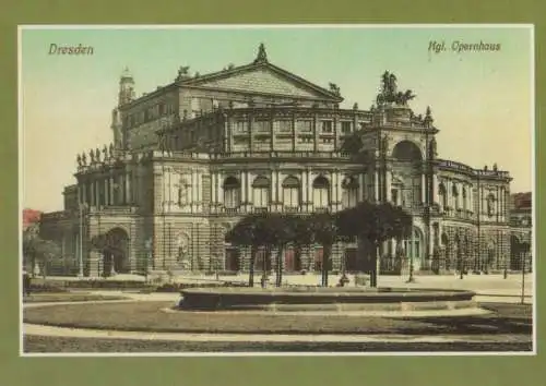 Dresden - [REPRINT] Königliches Opernhaus - 1988