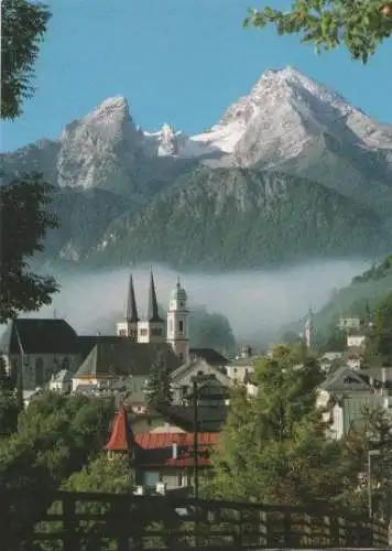 Berchtesgaden mit Watzmann - ca. 1975