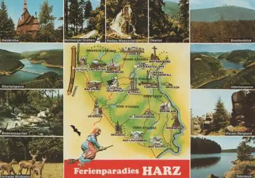 Harz - u.a. Oderteich und Rehberger Graben - ca. 1980