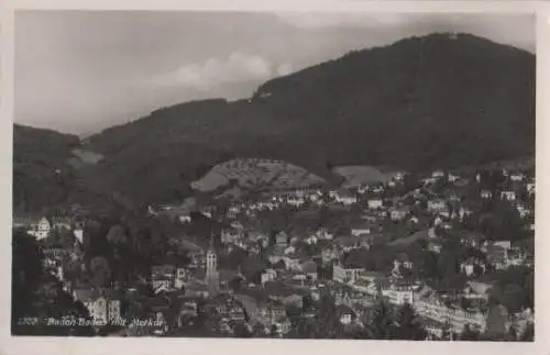 Baden-Baden mit Merkur - ca. 1955