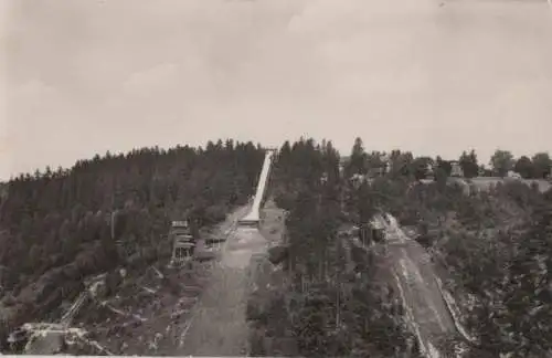 Oberhof - Blick auf die 3 Sprungschanzen