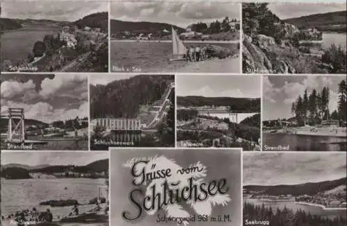 Schluchsee - u.a. Schluchseewerk - 1956