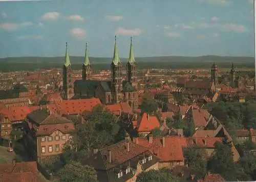 Bamberg - Blick zum Dom - ca. 1980