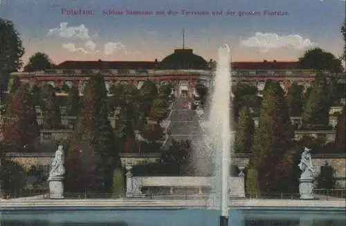 Potsdam, Sanssouci - mit Terrassen