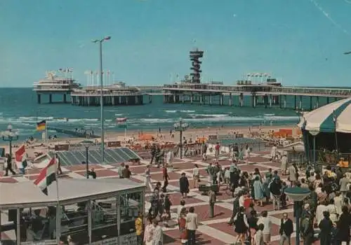 Niederlande - Niederlande - Den Haag, Scheveningen - Promenade met Pier - 1974