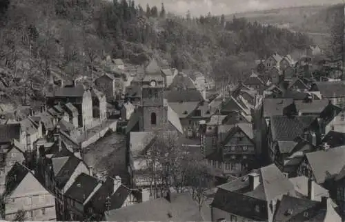 Monschau - Gesamtansicht - ca. 1960