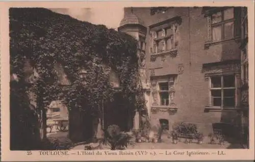 Frankreich - Frankreich - Toulouse - Hotel du Vieux Raisin - ca. 1935