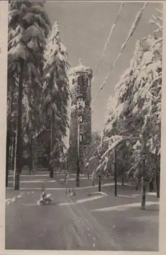 Zittauer Gebirge - Hochwaldturm im Winter