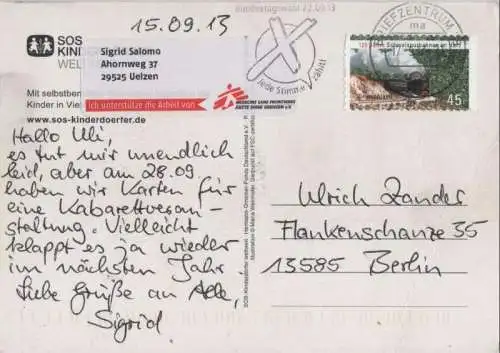 Kinderzeichnung SOS-Kinderdorf