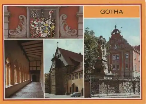 Gotha - u.a. Augustinerkirche - 1986