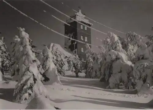 Oberwiesenthal - Wetterwarte auf Fichtelberg - 1965