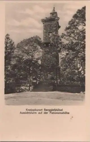 Berggießhübel - Aussichtsturm auf der Panoramahöhe - ca. 1955