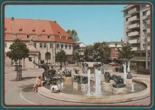 Bad Dürkheim Weinstraße Wurstmarktbrunnen - ca. 1995