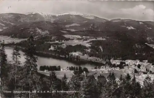 Titisee - mit Feldbergmassiv - 1966