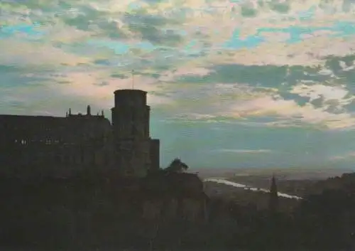 Heidelberg - Abendstimmung - ca. 1985