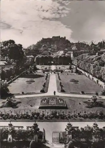 Österreich - Österreich - Salzburg - Mirabellgarten mit Festung - 1964