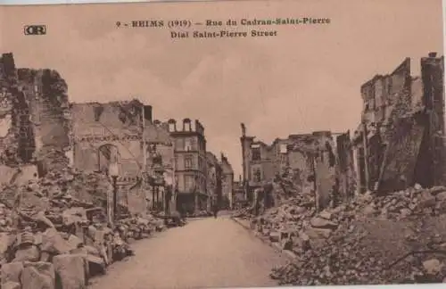 Frankreich - Frankreich - Reims - Rue du Cadran-Saint-Pierre - ca. 1920