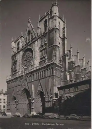 Frankreich - Frankreich - Lyon - Cathedrale St-Jean - ca. 1960