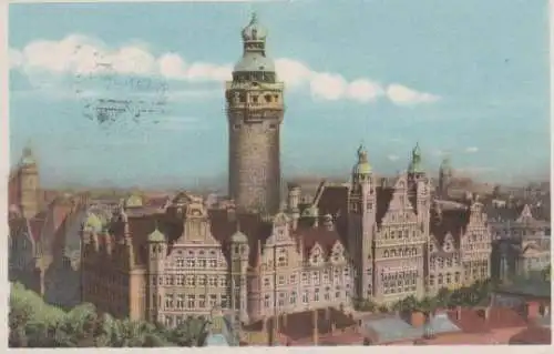 Leipzig - Neues Rathaus - 1947