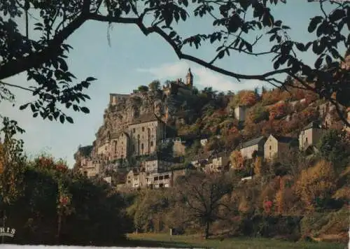 Frankreich - Frankreich - Roc-Amadour - Rocamadour - Vue generale - ca. 1975