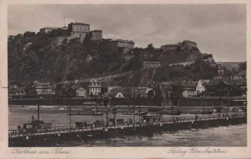 Koblenz - Festung Ehrenbreitstein - ca. 1935