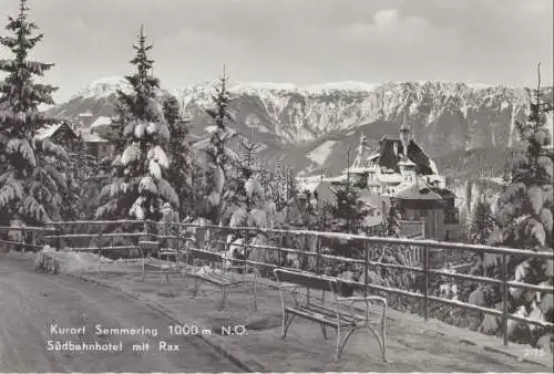 Österreich - Semmering - Kurort - Österreich - Südbahnhotel