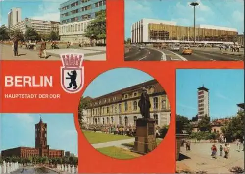 Berlin, Ostteil - u.a. Lindencorso - 1982