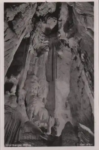 Wiesenttal, Streitberg - Streitberger Höhle, Altar - ca. 1960