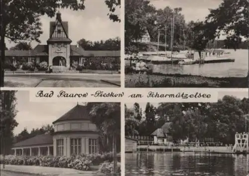 Bad Saarow-Pieskow - 4 Teilbilder - 1973