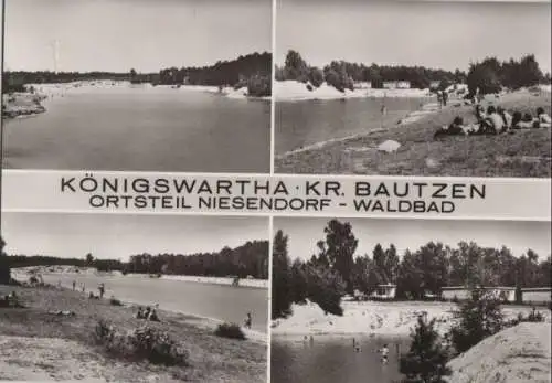 Königswartha - Ortsteil Niesendorf - Waldbad - 1982