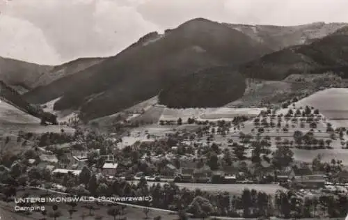 Untersimonswald, Schwarzwald - Camping - ca. 1965