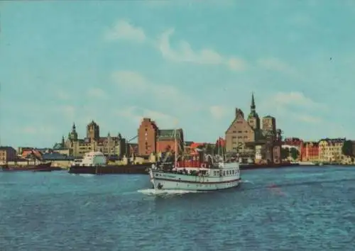 Stralsund - Blick zum Hafen