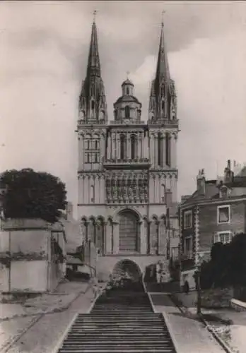 Frankreich - Frankreich - Angers - La Cathedrale St-Maurice - ca. 1960