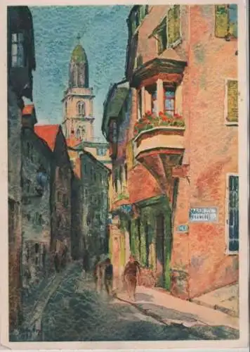 Schweiz - Schweiz - Zürich - Oberdorf mit Großmünster - 1933